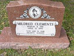 Mildred <I>Miller</I> Clements 