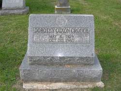 Dorothy <I>Coxon</I> Crouch 