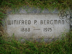 Winifred Pearle <I>Zahn</I> Bergman 