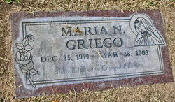 Maria Natividad <I>Laredo</I> Griego 