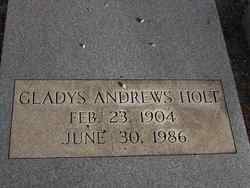 Gladys Andrews Holt 
