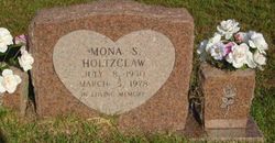 Mona <I>Stroud</I> Holtzclaw 