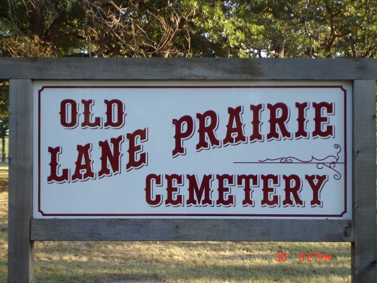 Old Lane Prairie Cemetery