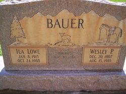 Ila <I>Lowe</I> Bauer 