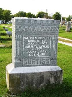 Calista May <I>Lyman</I> Curtiss 