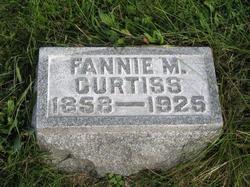Fannie M <I>Rohrer</I> Curtiss 