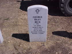 Rev George Riley Beck 