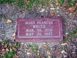 Mary Frances <I>Bertling</I> White 