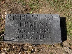 Ethel <I>Wilson</I> Fleming 