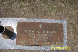 Pvt Ebon Clarence Wilson 