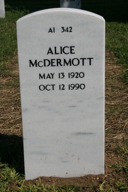 Alice Patricia <I>McDermott</I> McDermott 