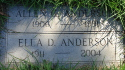 Ella Dora <I>Sterner</I> Anderson 