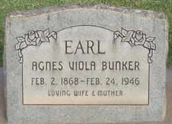 Agnes Viola <I>Bunker</I> Earl 