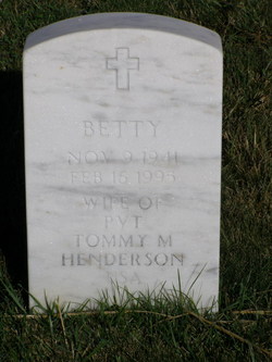 Betty Lou <I>Fields</I> Henderson 