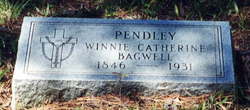 Winnie Catherine <I>Bagwell</I> Pendley 
