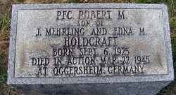 PFC Robert M. Holdcraft 
