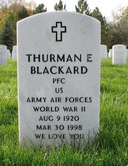 Thurman E Blackard 