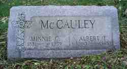Minnie C <I>Givens</I> McCauley 