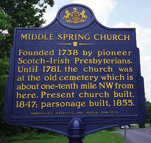 Upper Middle Spring Presbyterian Church Cemetery