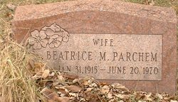 Beatrice M Parchem 