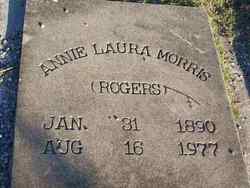 Annie Laura <I>Rogers</I> Morris 