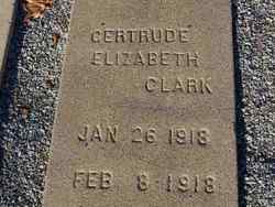 Gertrude Elizabeth Clark 