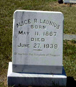 Alice R. <I>Cabler</I> Launius 