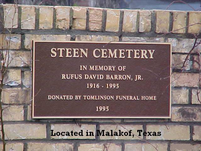 Steen Cemetery