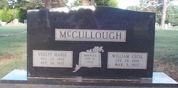 Violet Marie <I>Brown</I> McCullough 