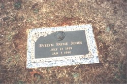 Evelyn <I>Payne</I> Jones 