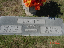 Betty Jane <I>Brackett</I> Latty 