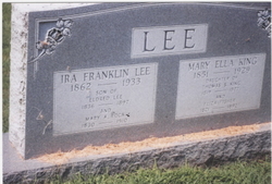 Ira Franklin Lee 