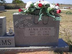 Mary Alma <I>Lynch</I> Adams 