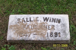 Sallie <I>Winn</I> Faulkner 