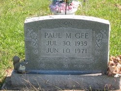 Paul M Gee 