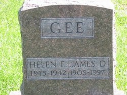 Helen E <I>Harris</I> Gee 