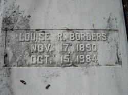 Louise <I>Riner</I> Borders 