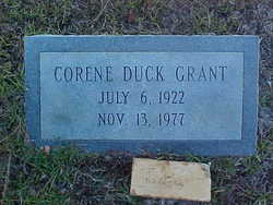 Corene <I>Duck</I> Grant 
