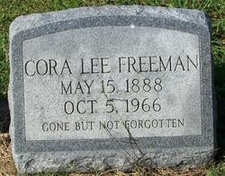 Cora Lee <I>Dixon</I> Freeman 