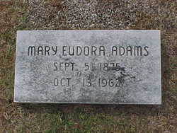 Mary Eudora <I>Adams</I> Adams 