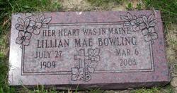 Lillian Mae Bowling 