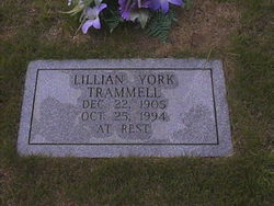 Lillian E. <I>York</I> Trammel 