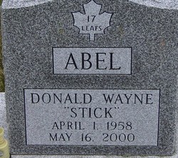Donald Wayne Abel 