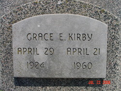 Grace Evalena <I>Elmore</I> Kirby 