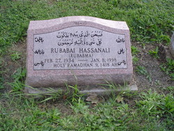 Rubabai <I>Rubabma</I> Hassanali 
