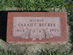 Sarah Evelyn <I>Summers</I> Becker 