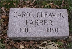 Carol <I>Cleaver</I> Farber 