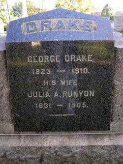 Julia A <I>Runyon</I> Drake 