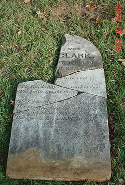 Eliza Ann <I>Felker</I> Clark 