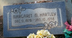 Margaret Mariah <I>Pace</I> Hartley 
